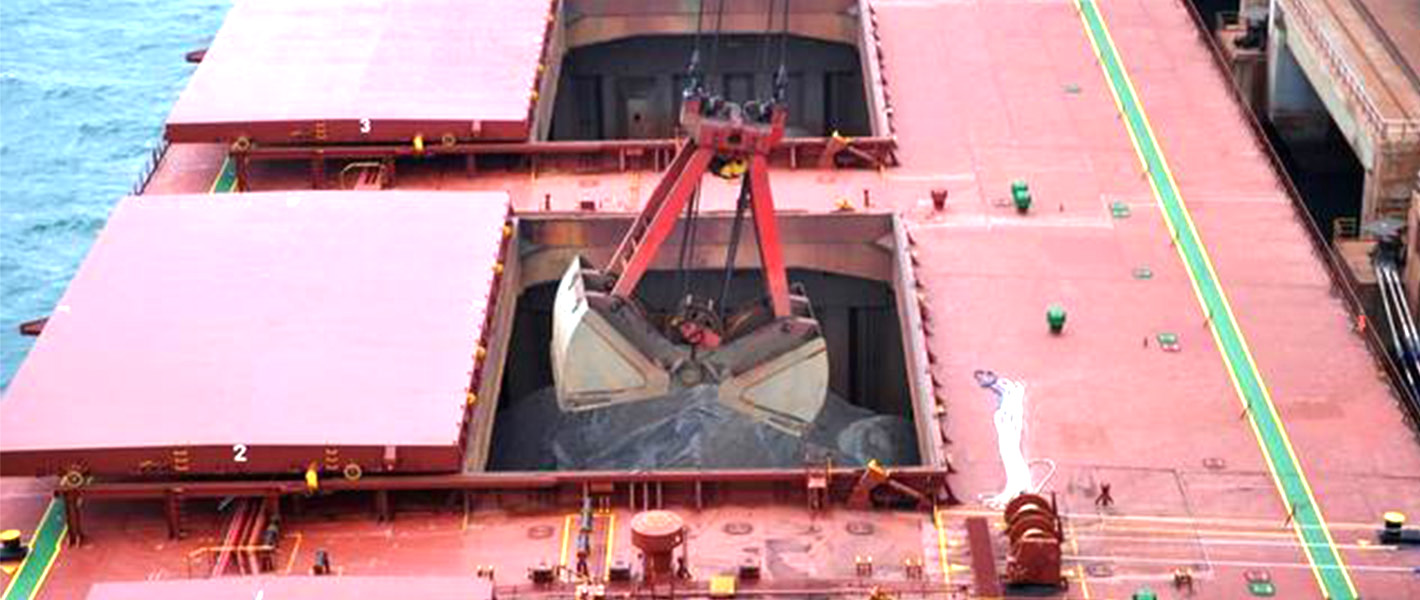 Bulk Carrier Grab til last