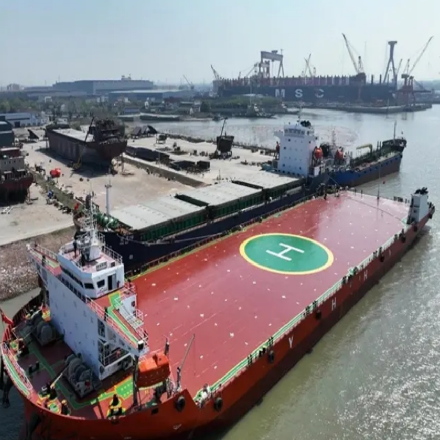 Hvorfor er LCT-pramme ideelle til transport af tung last på lavt vand?